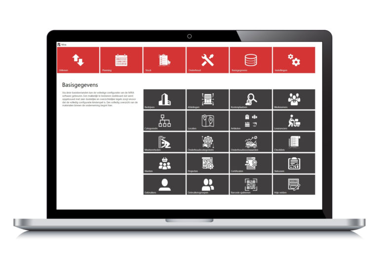 Software di monitoraggio dei materiali